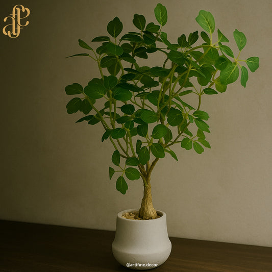 Natural Look Faux Tree in Ceramic Pot