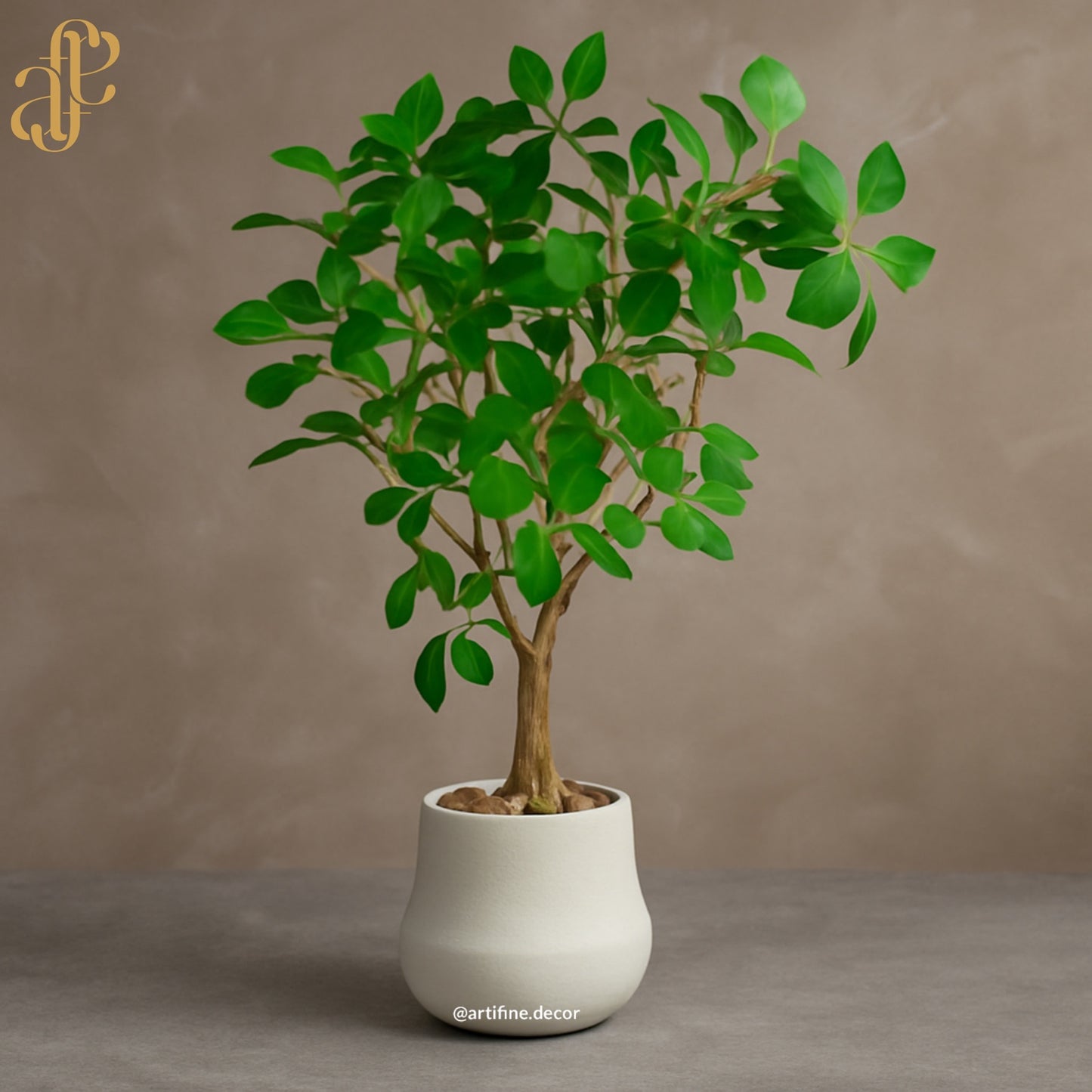 Natural Look Faux Tree in Ceramic Pot
