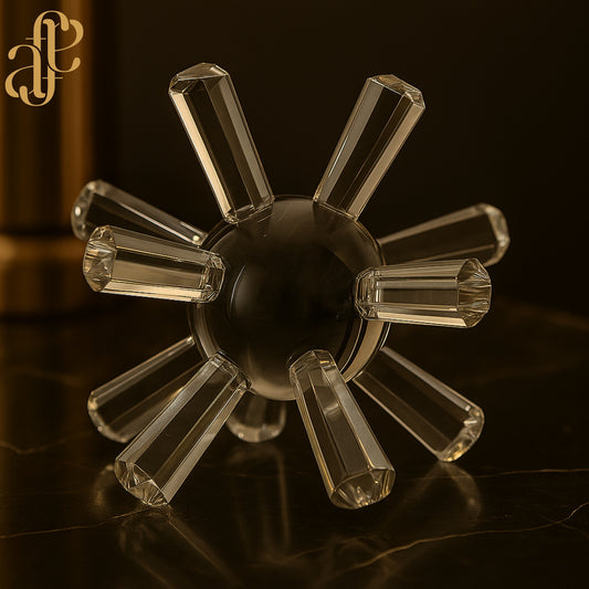 Atomic Crystal Decor Sculpture