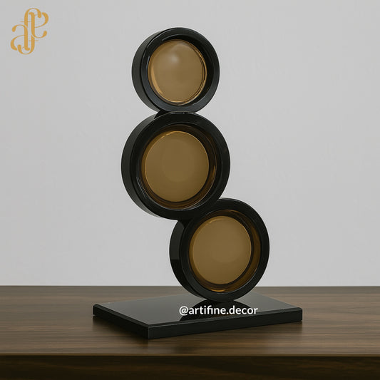 Amber Crystal Sculptures