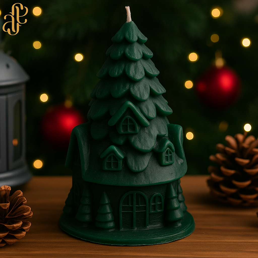 Christmas House Candle! ❤️✨ Natural Candle