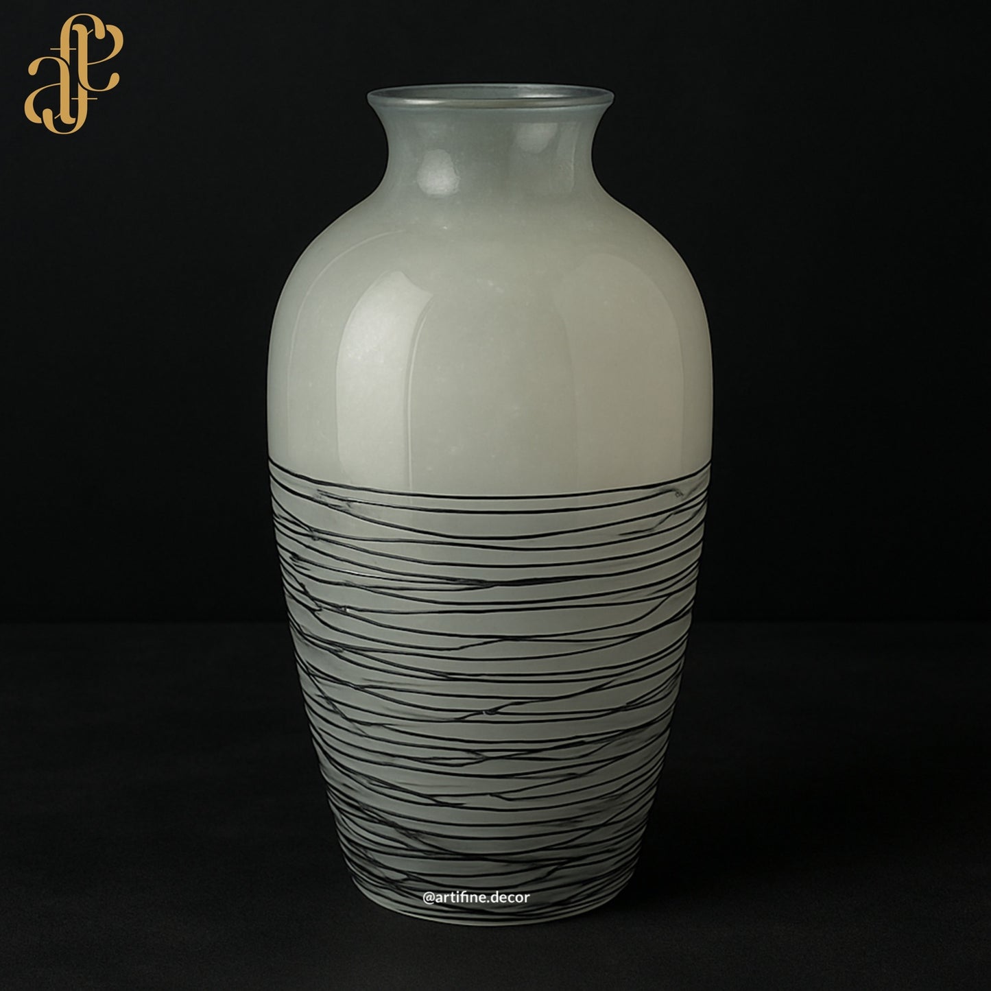Modern Minimalist Glass Vases – Set of Two