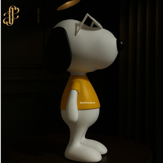 Designer Snoopy-Style Figurine – Limited Edition