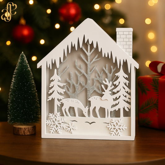 🏠 Christmas Winter House Décor – Cozy, Elegant & Festive