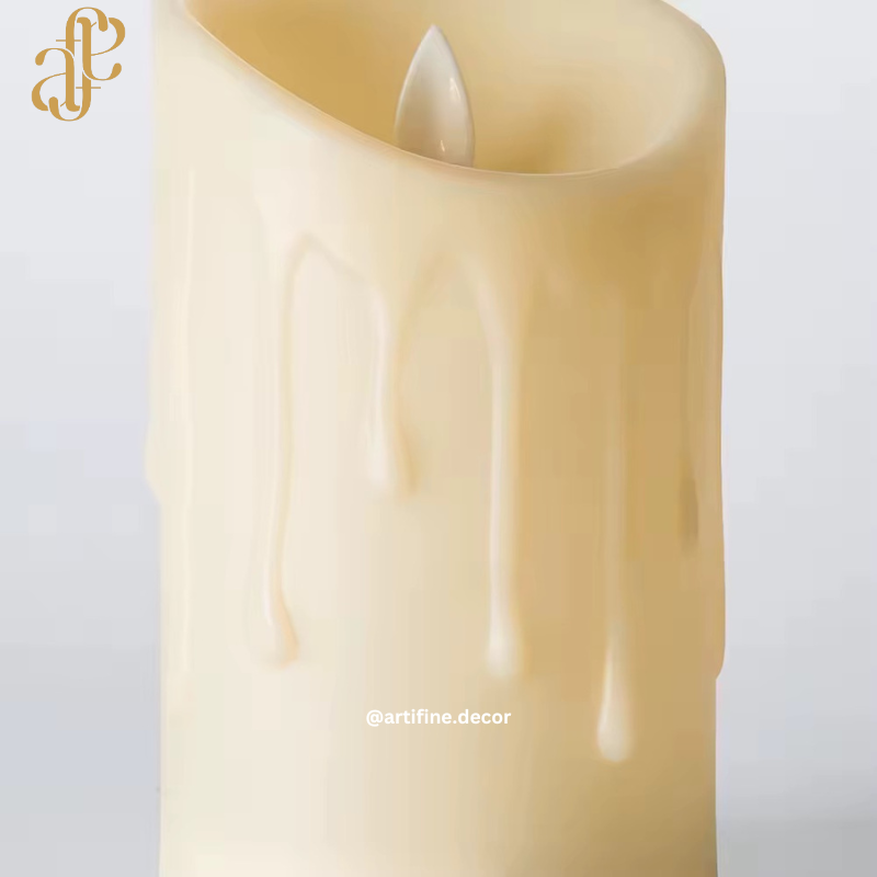 GlowLite LED Candle Set – Set of 3