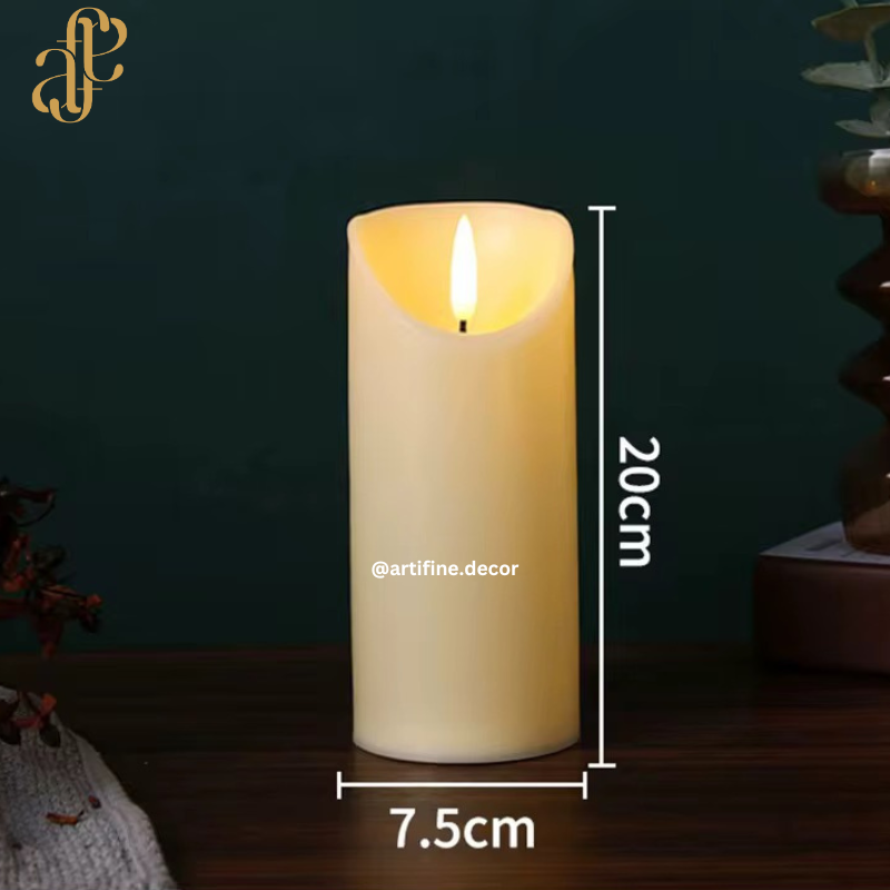 LED Candle Trio – Elegant Set