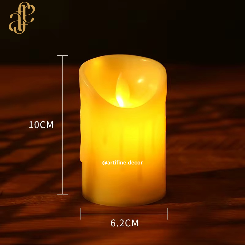 GlowLite LED Candle Set – Set of 3