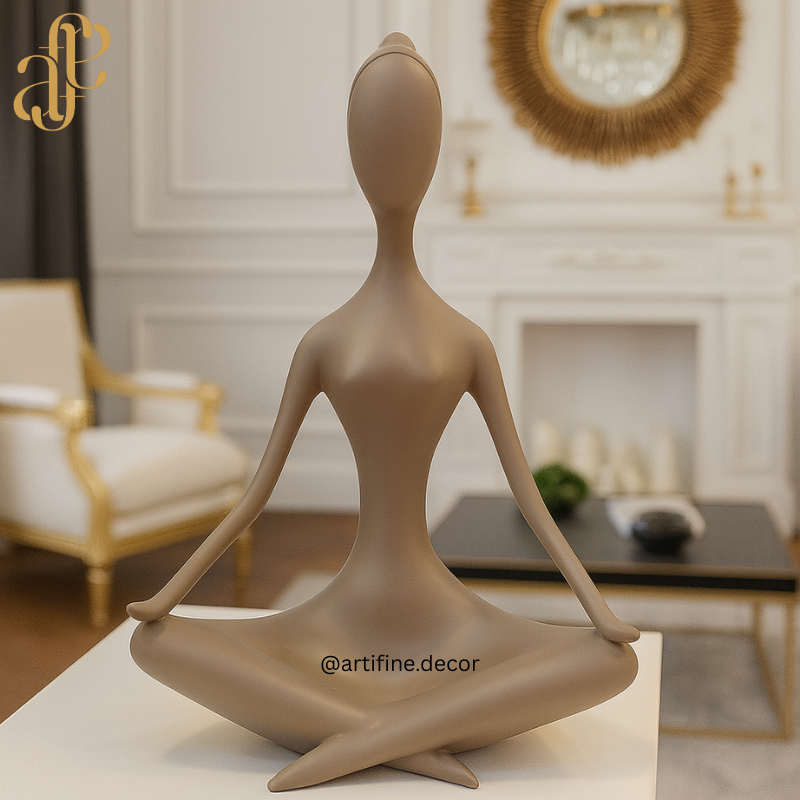 Modern Yoga Figurines – Calm, Minimal & Artistic