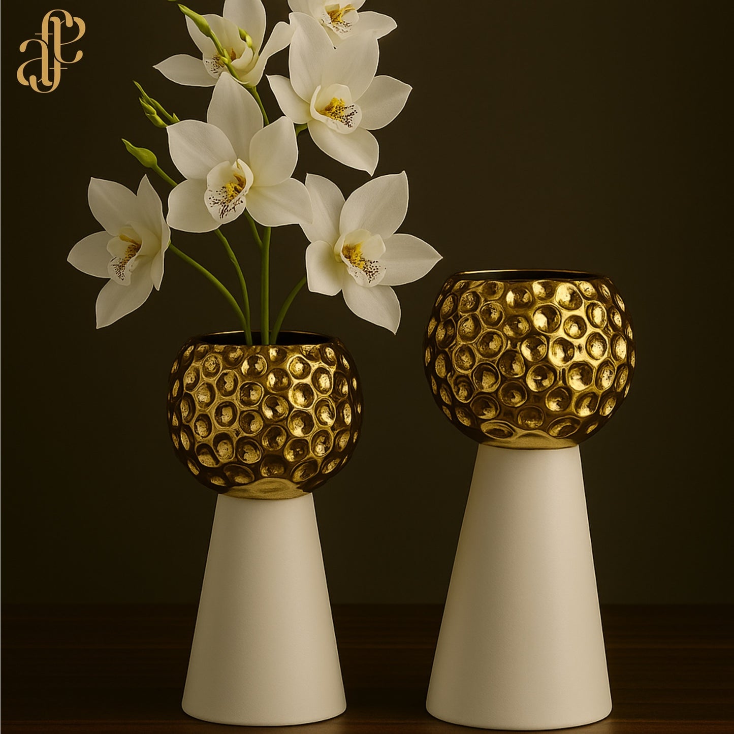 Elegant Ceramic Vase Set