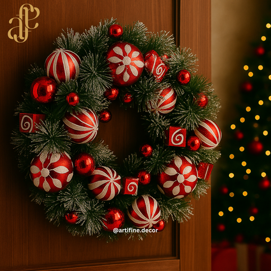 Christmas Door Wreath 🎄