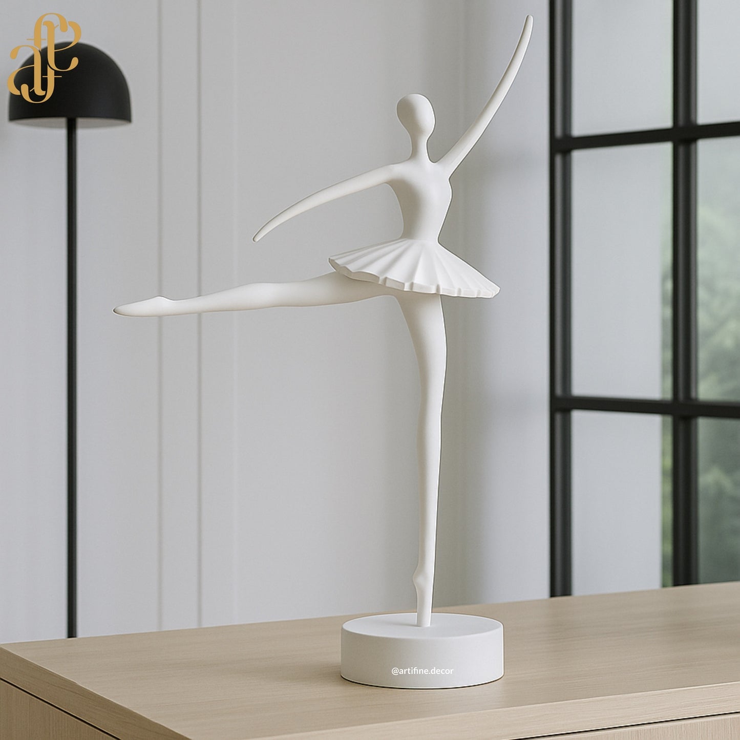 Ballerina Sculptures – Set of 2