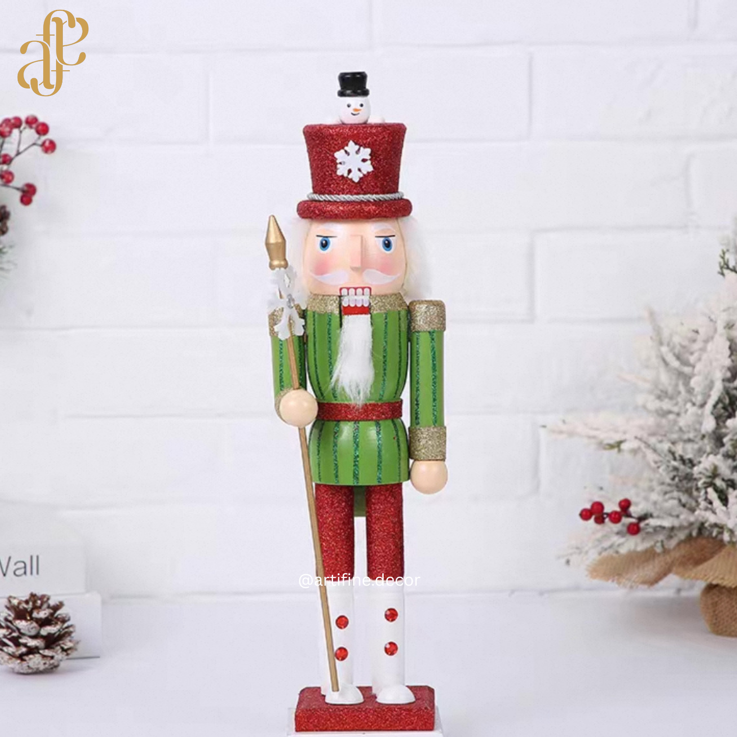 ✨ Festive Nutcracker Trio – Holiday Limited Edition - Glittered ✨