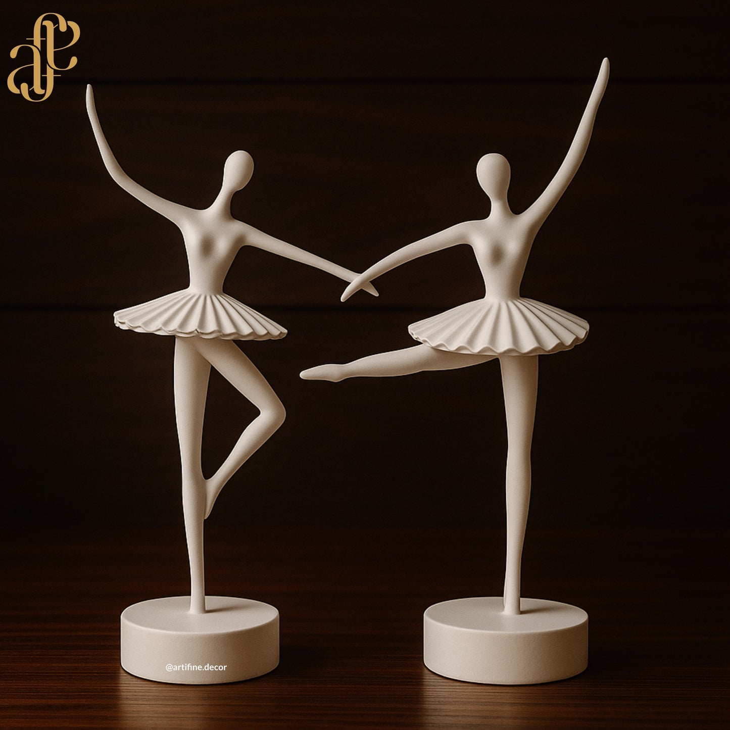 Ballerina Sculptures – Set of 2