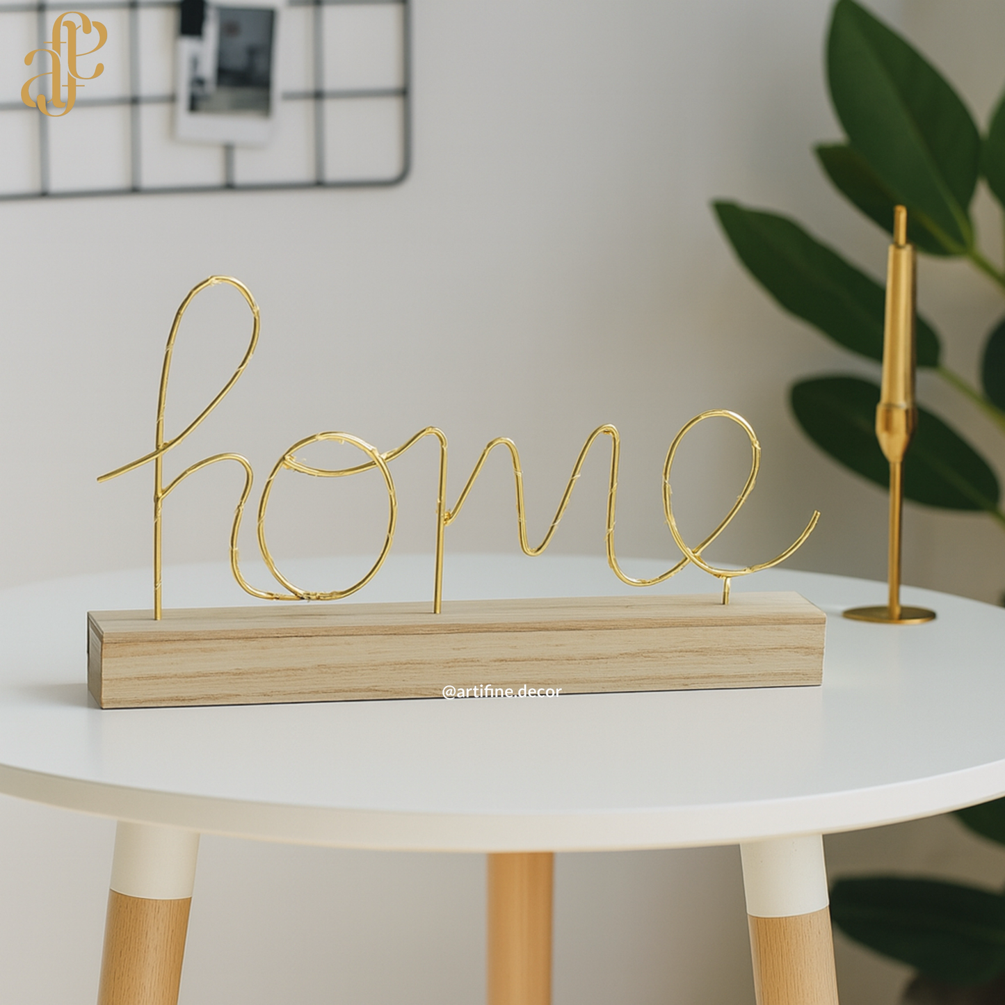 LOVE & HOME LED Word Light Décor – Set of 2
