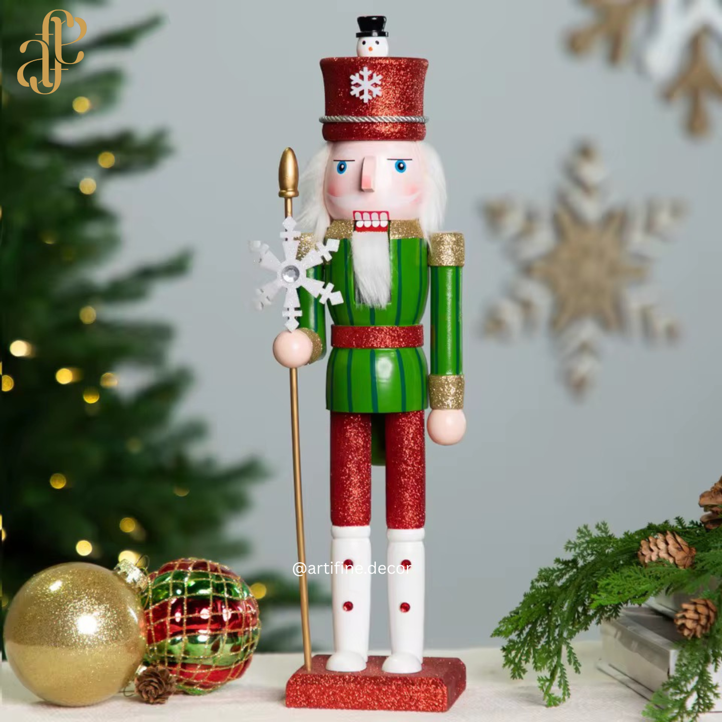 ✨ Festive Nutcracker Trio – Holiday Limited Edition - Glittered ✨