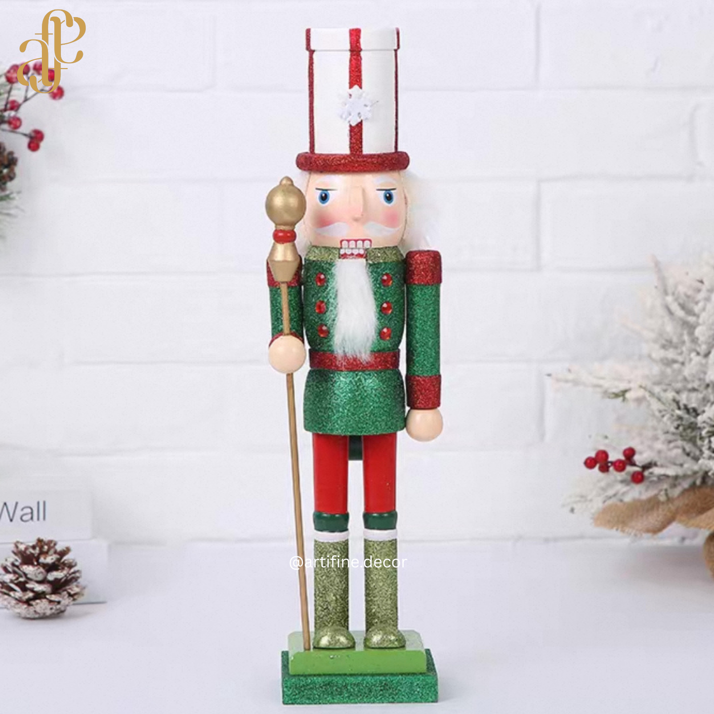 ✨ Festive Nutcracker Trio – Holiday Limited Edition - Glittered ✨