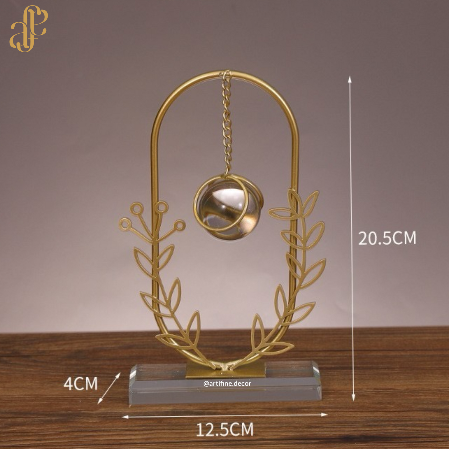 Golden Balance Crystal Sculpture Collection