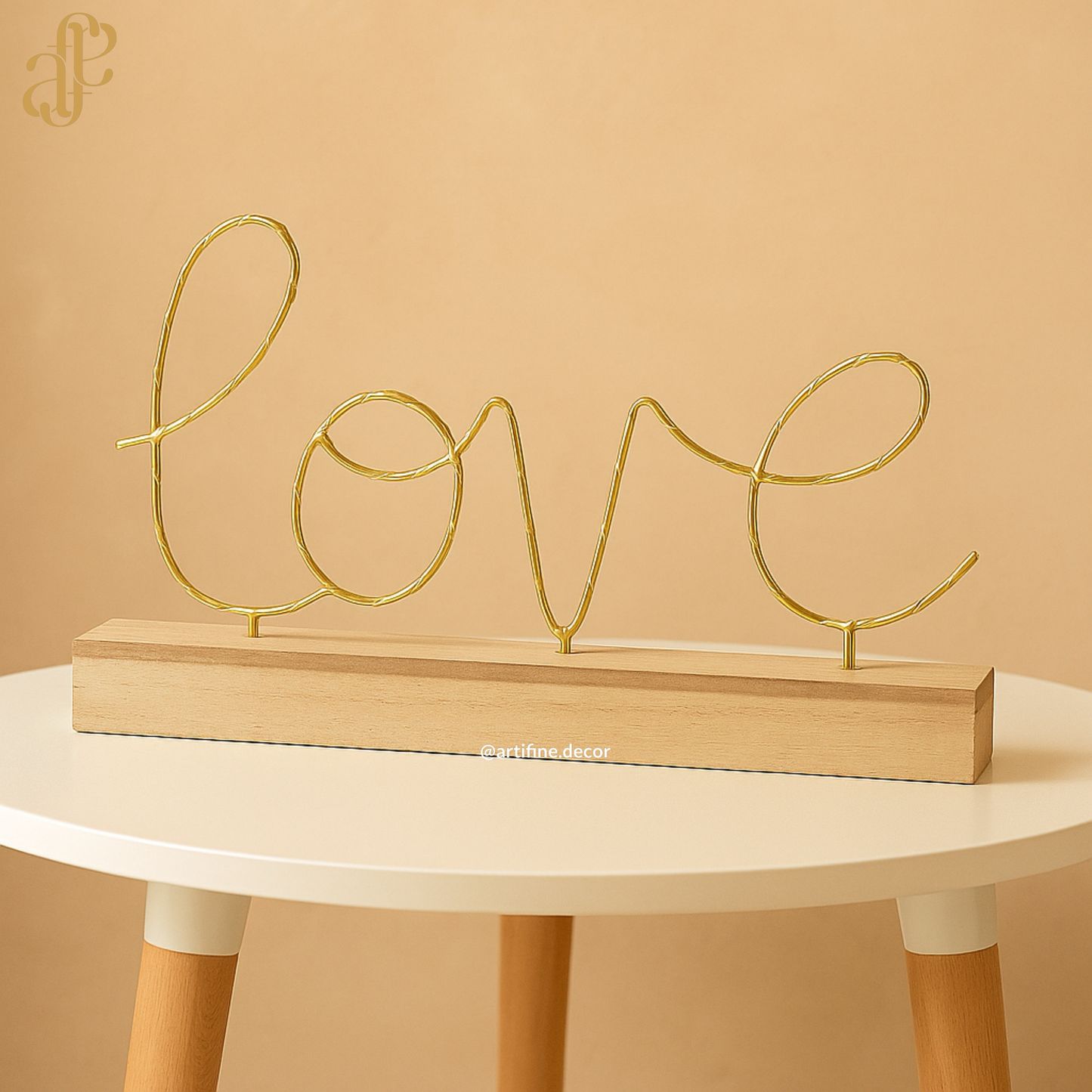 LOVE & HOME LED Word Light Décor – Set of 2