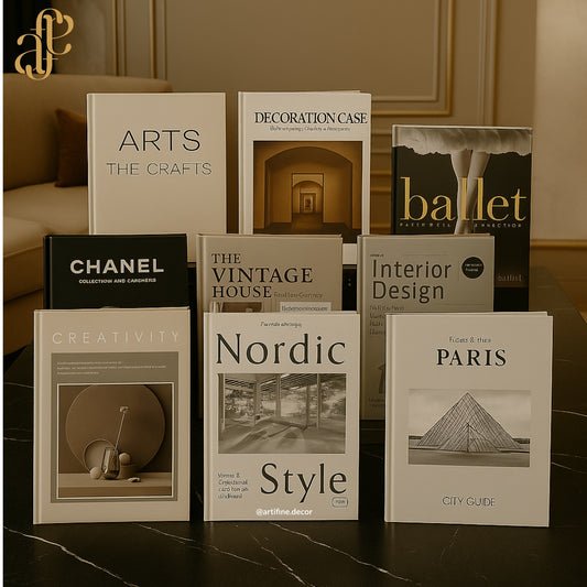 Curated Decorative Books  – Printed Interiors