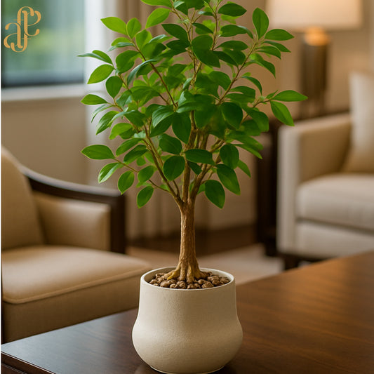 Natural Look Faux Tree in Ceramic Pot
