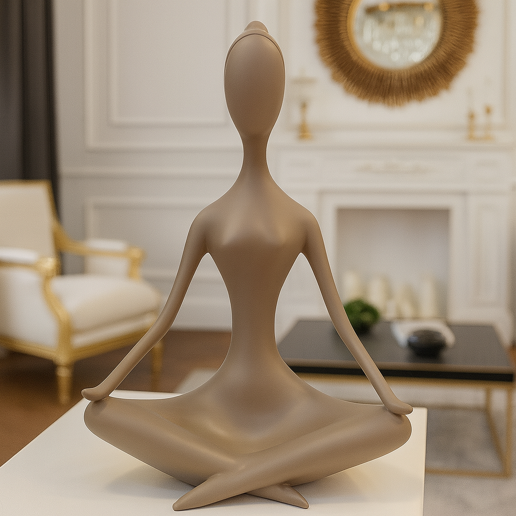 Modern Yoga Figurines – Calm, Minimal & Artistic