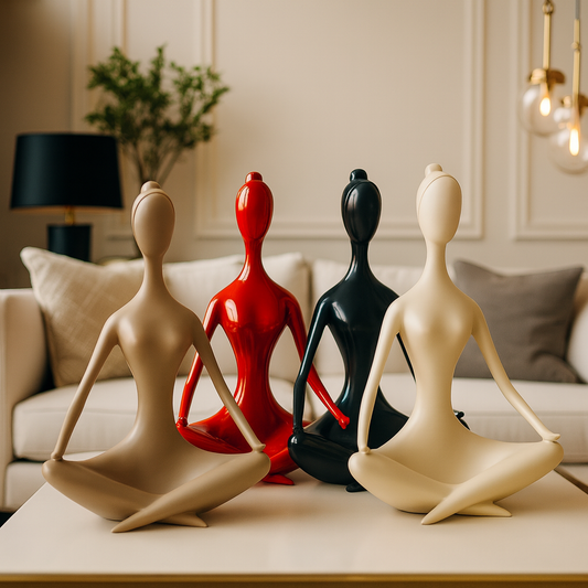 Modern Yoga Figurines – Calm, Minimal & Artistic