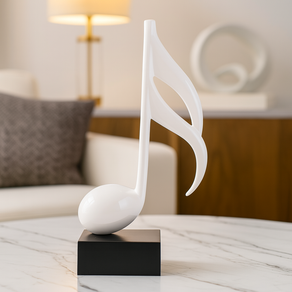 Musical Note Sculptures – Bold, Modern & Artistic