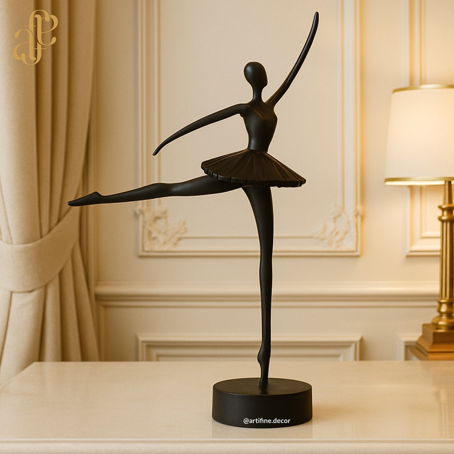 Ballerina Sculptures – Set of 2