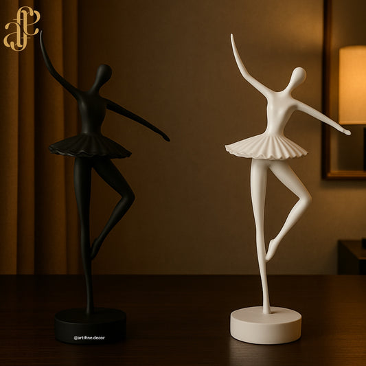 Ballerina Sculptures – Set of 2