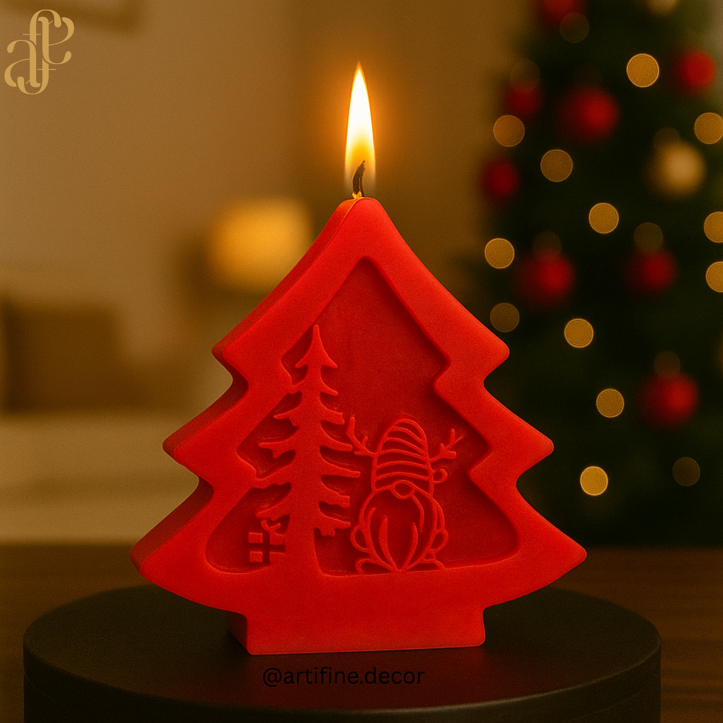 Christmas Tree Soy Candle – Forest