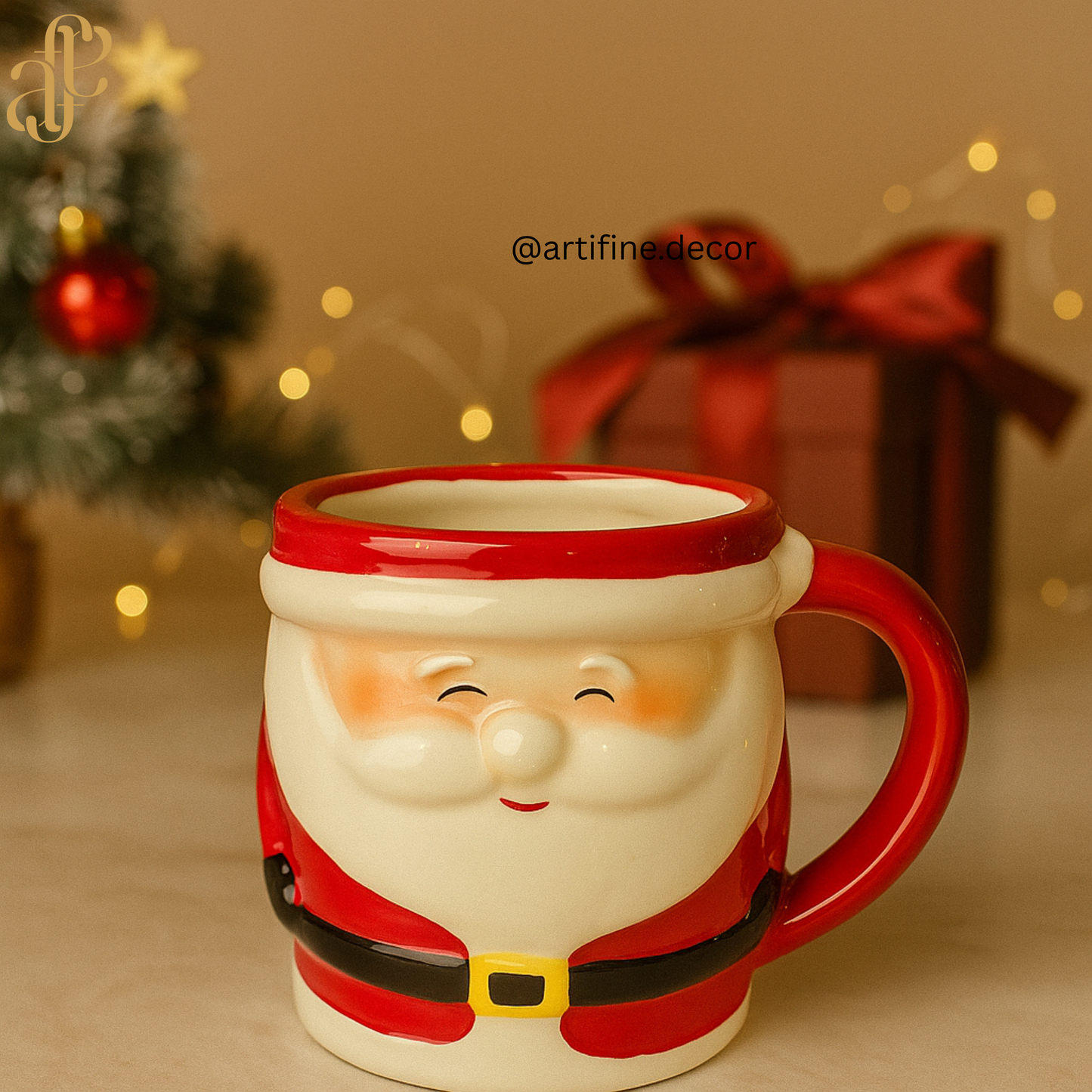 Santa Christmas Mug – Festive Warmth in Every Sip 🎅🏼