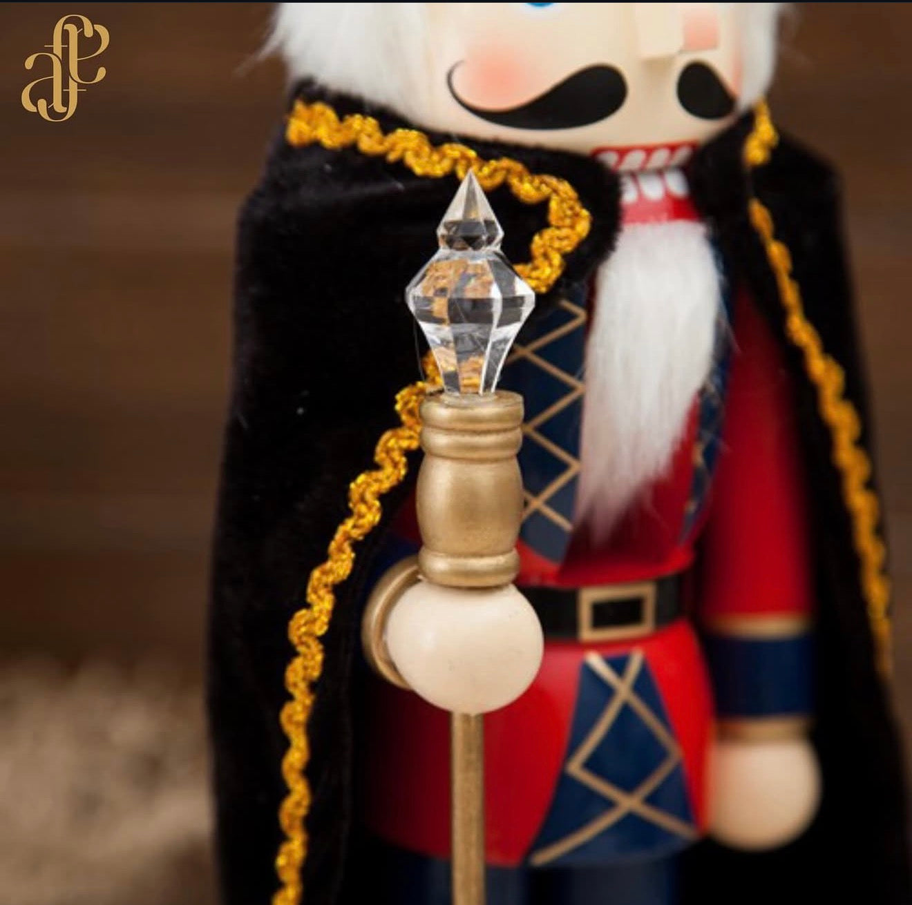 Nutcracker in a black cape