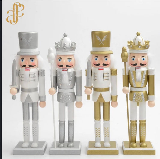 Nutcracker in Silver & Gold