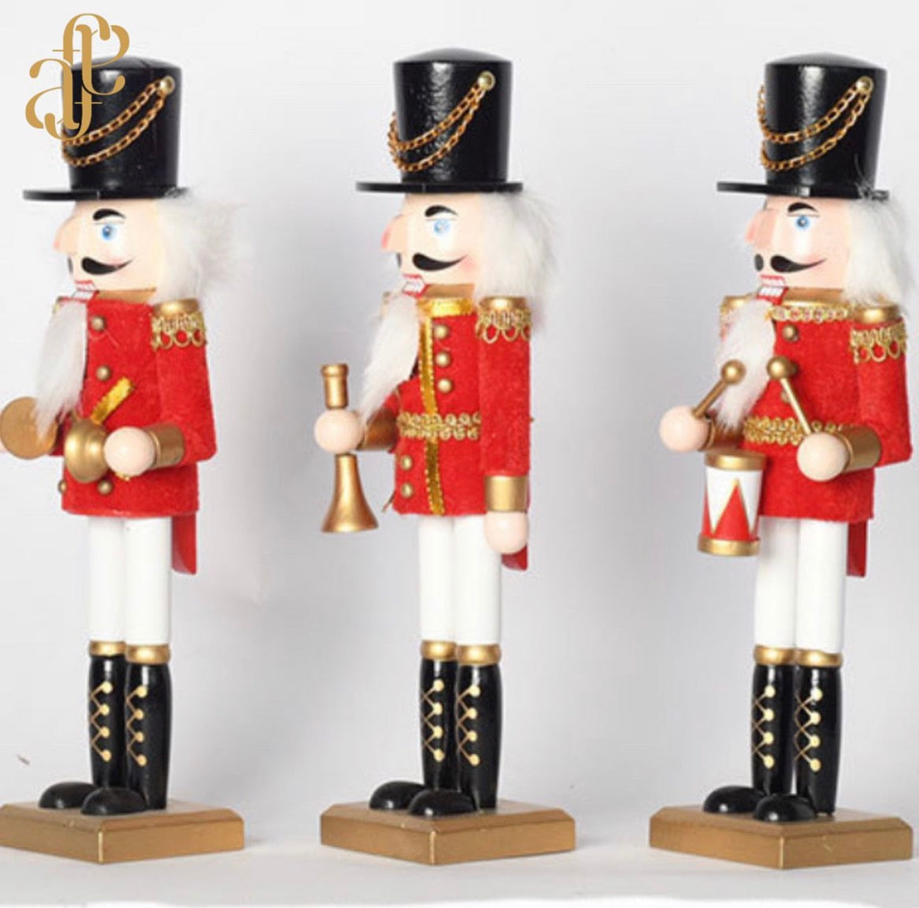 Nutcracker in Red Suede Suit