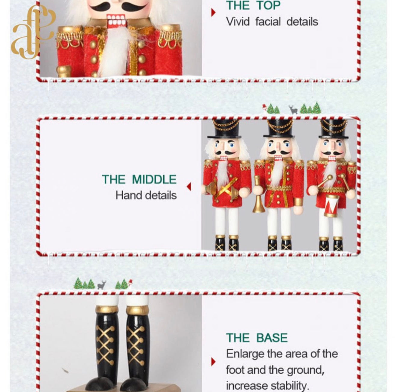 Nutcracker in Red Suede Suit