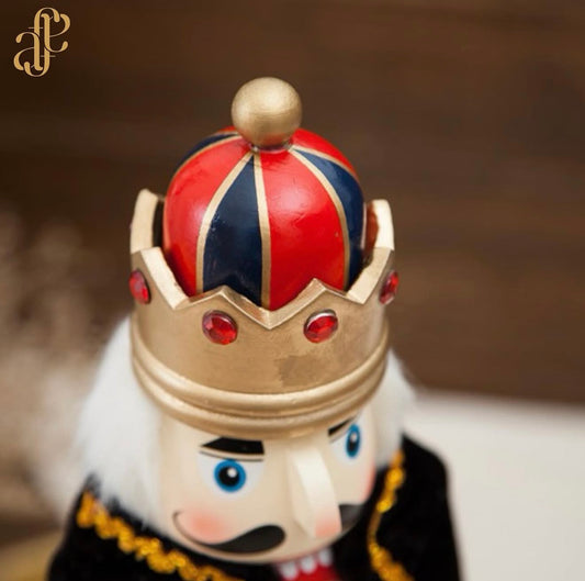 Nutcracker in a black cape