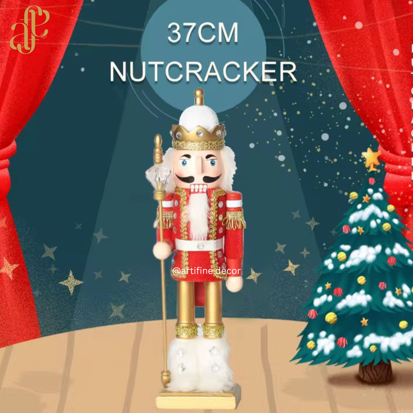 Furry Boot Nutcracker