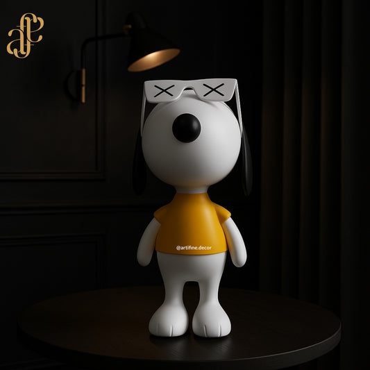 Designer Snoopy-Style Figurine – Limited Edition