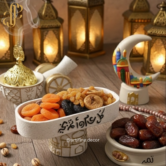 Ramadan Decorative Serving Stand – “كل عام وأنتم بخير”