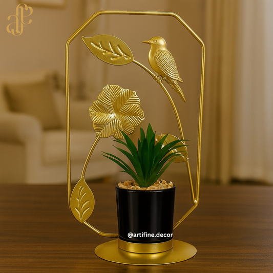 Golden Bird Frame Plant