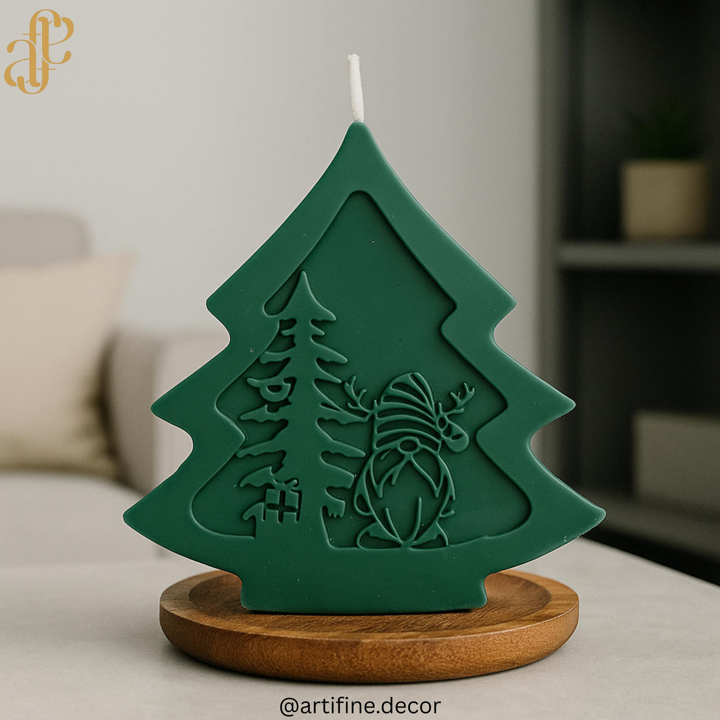 Christmas Tree Soy Candle – Forest
