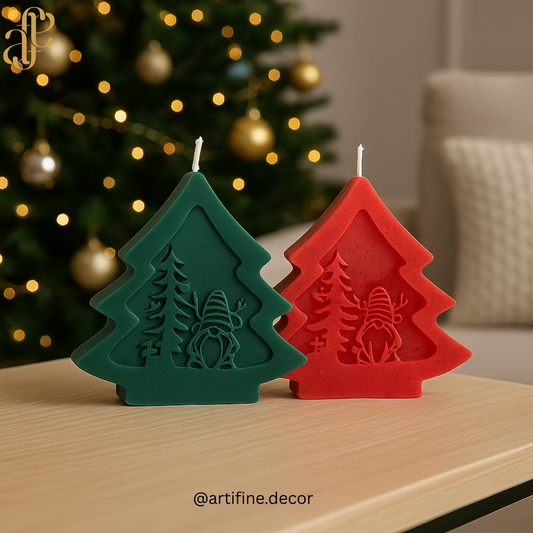 Christmas Tree Soy Candle – Forest