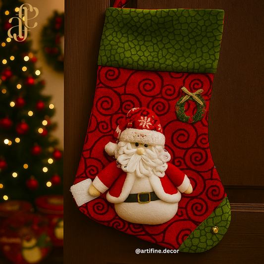Santa Christmas Stocking! ❤️🧦