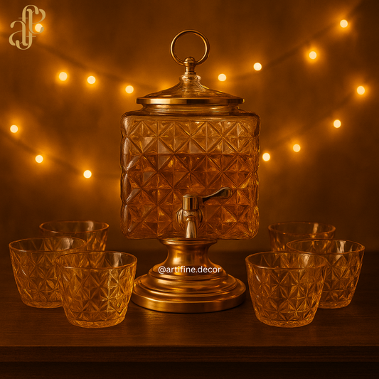 Drinks Dispenser with 6 Cups