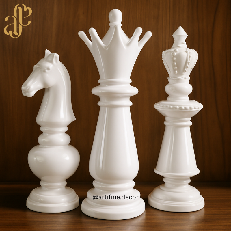 Timeless Chess Sculpture Set