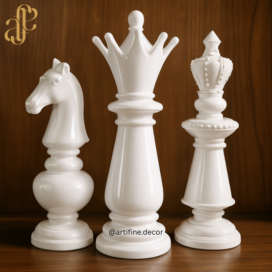 Timeless Chess Sculpture Set