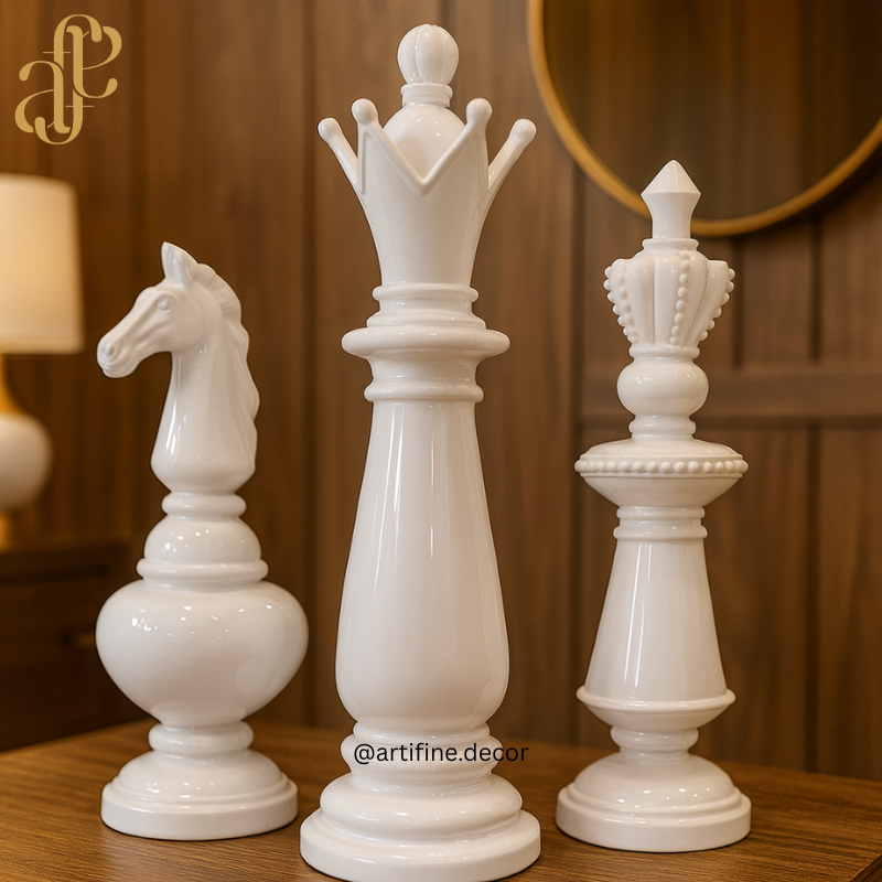 Timeless Chess Sculpture Set