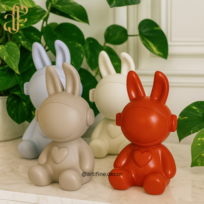 Cute Bunny Figurines – Minimal, Playful & Perfect for Any Space