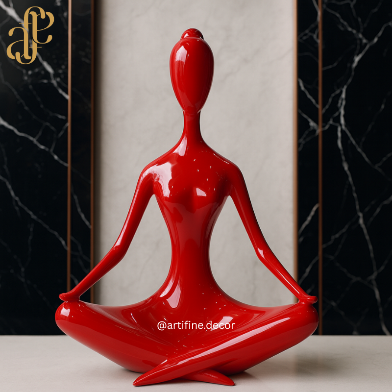 Modern Yoga Figurines – Calm, Minimal & Artistic