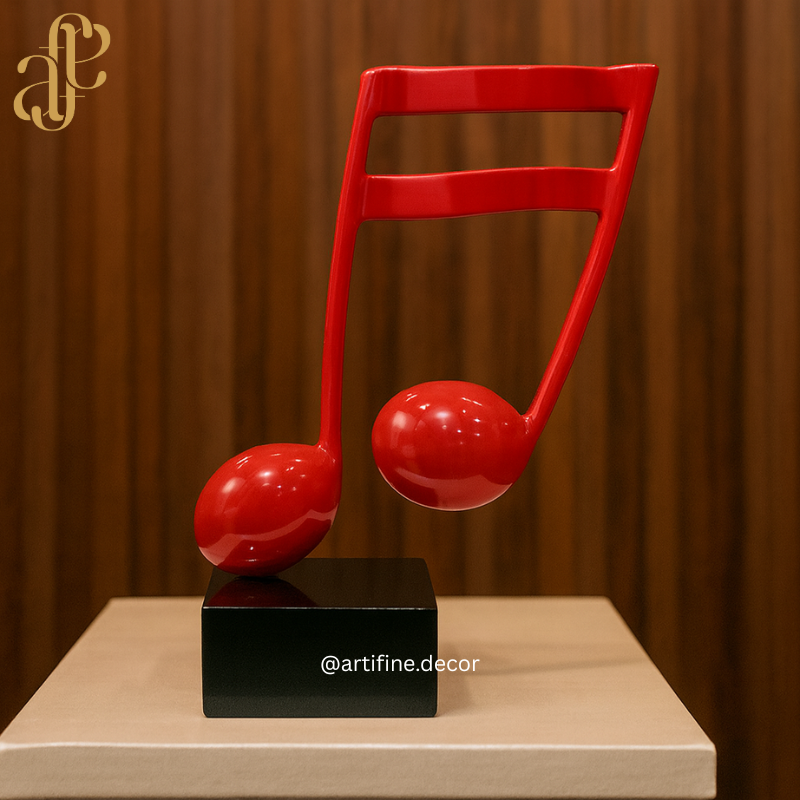 Musical Note Sculptures – Bold, Modern & Artistic